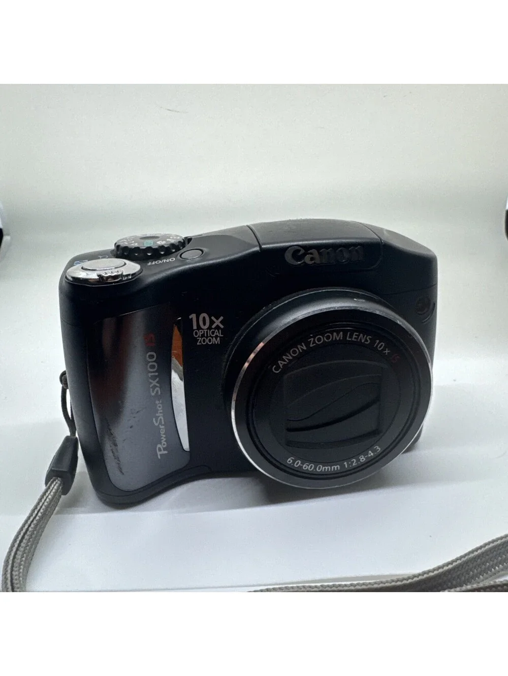 Canon PowerShot SX100 IS 8.0MP Compact Digital Camera Tested Working Great